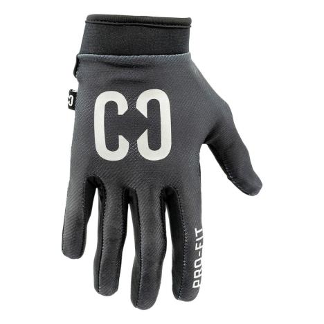 CORE Pro-Fit Velcro BMX Bike Gloves - Reflective Black £24.95